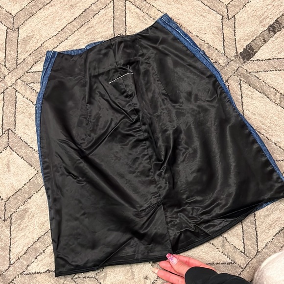 MM6 Margiela Denim Mini Skirt 36 0 - Picture 2 of 6
